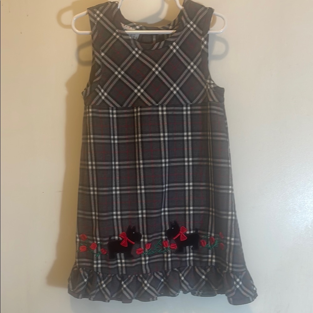 Samara girls plaid jumper